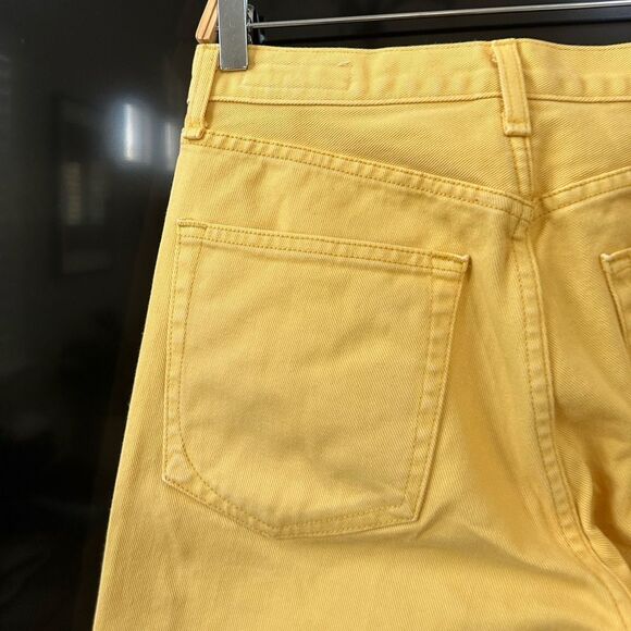 RAG AND BONE Mustard Yellow Straight Leg Jeans SIZE 27 - Picture 5 of 9